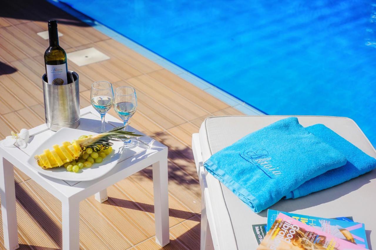 Aktaia Boutique Hotel Ammoudia Dış mekan fotoğraf